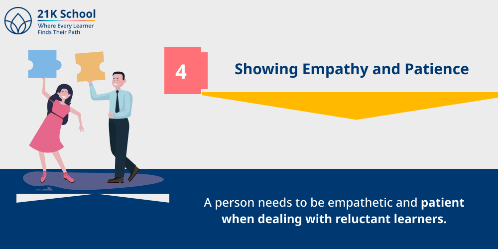 Showing Empathy and Patience