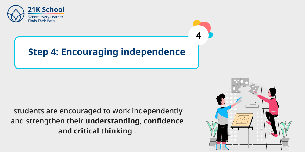 Encouraging independence