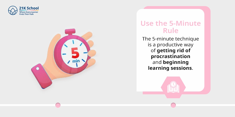 Use the 5-Minute Rule