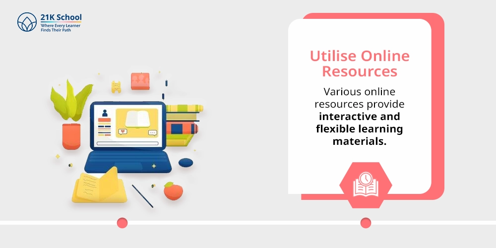 Utilise Online Resources
