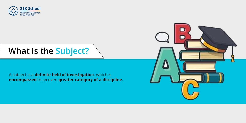 What is the Subject