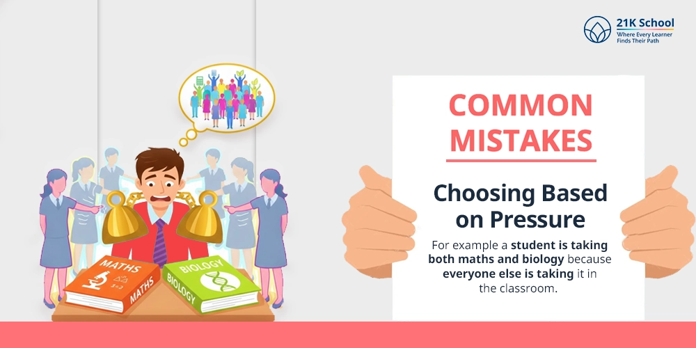 choosing based on pressure