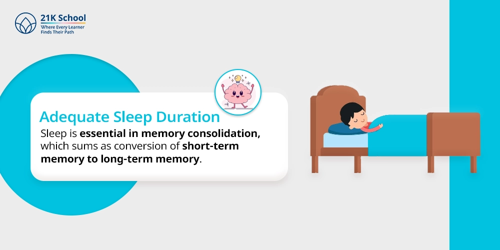 13. Adequate Sleep Duration