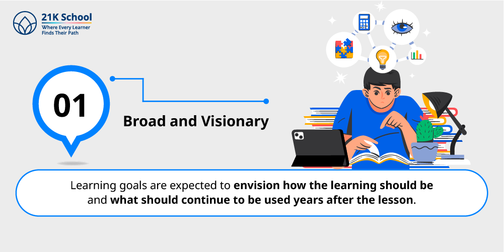1. Broad and Visionary