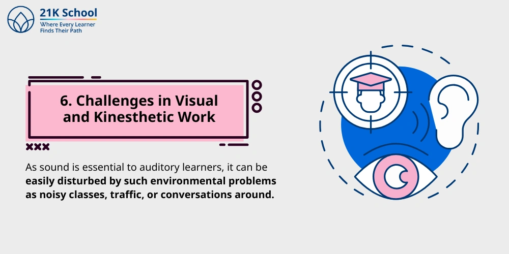 Challenges in Visual and Kinesthetic Work