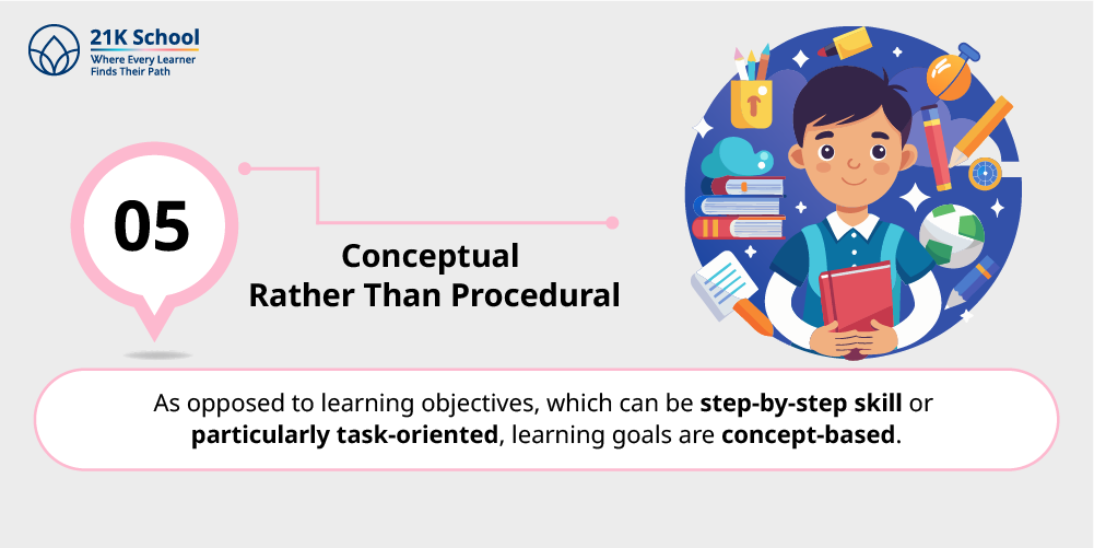 5. Conceptual Rather Than Procedural