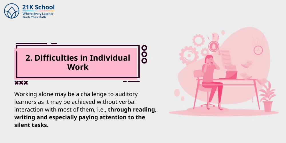Difficulties in Individual Work