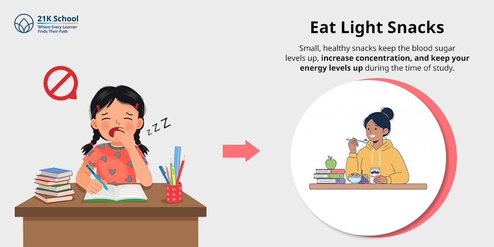 Eat Light Snacks