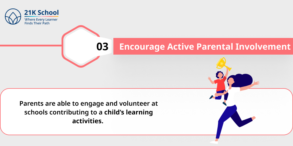 Encourage Active Parental Involvement