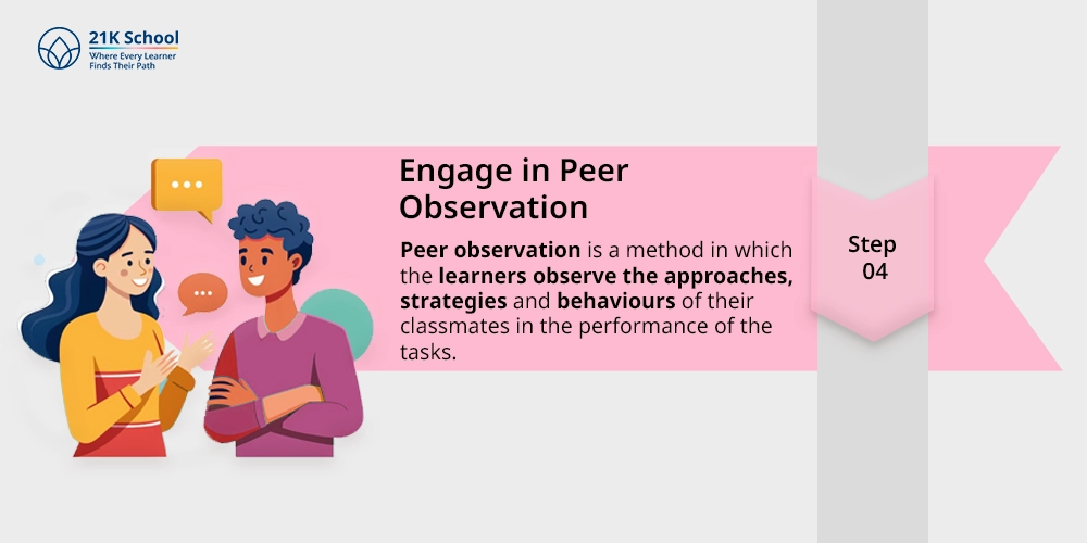 Engage in Peer Observation