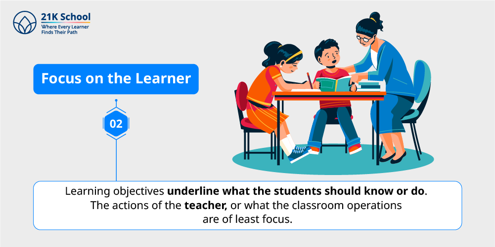 2. Focus on the Learner