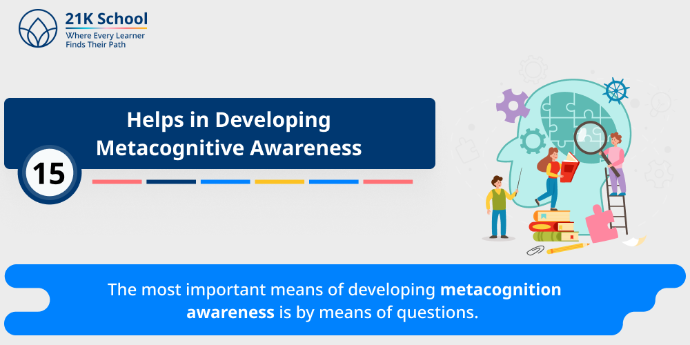 Helps in Developing Metacognitive Awareness