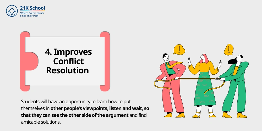 Improves Conflict Resolution