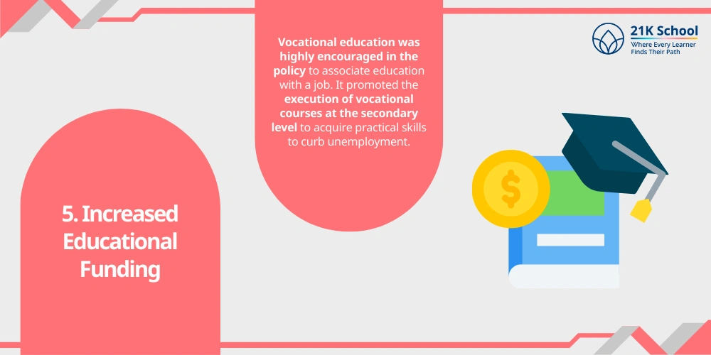 Increased Educational Funding