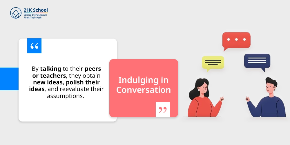 Indulging in Conversation