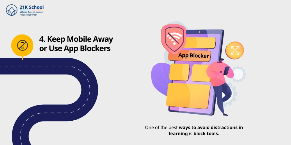 Keep Mobile Away or Use App Blockers