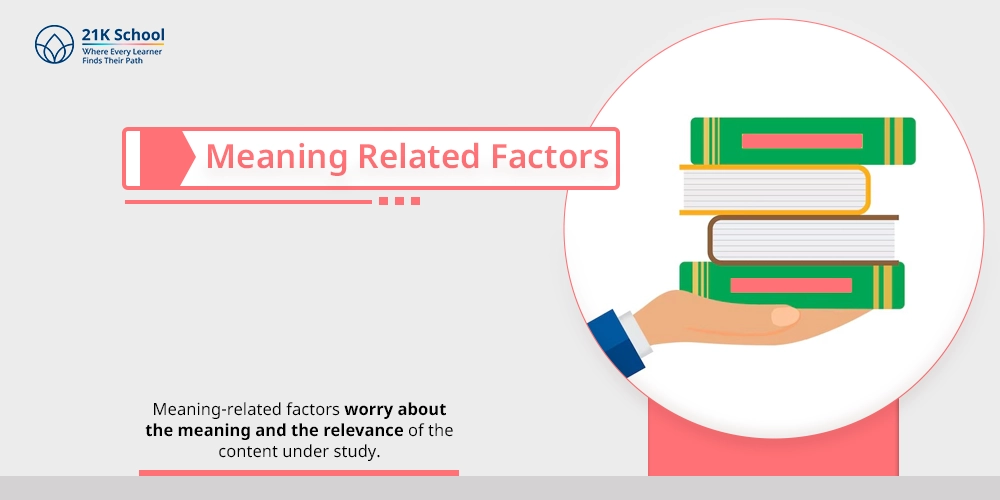 Meaning Related Factors