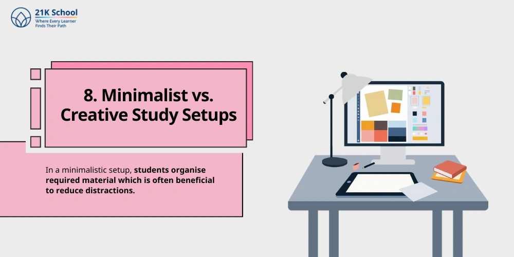 Minimalist vs. Creative Study Setups