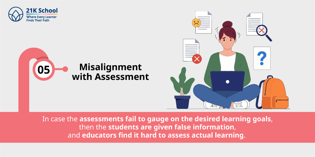 5. Misalignment with Assessment