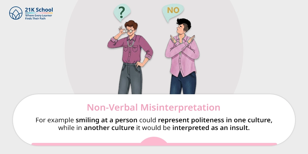 4. Non-Verbal Misinterpretation