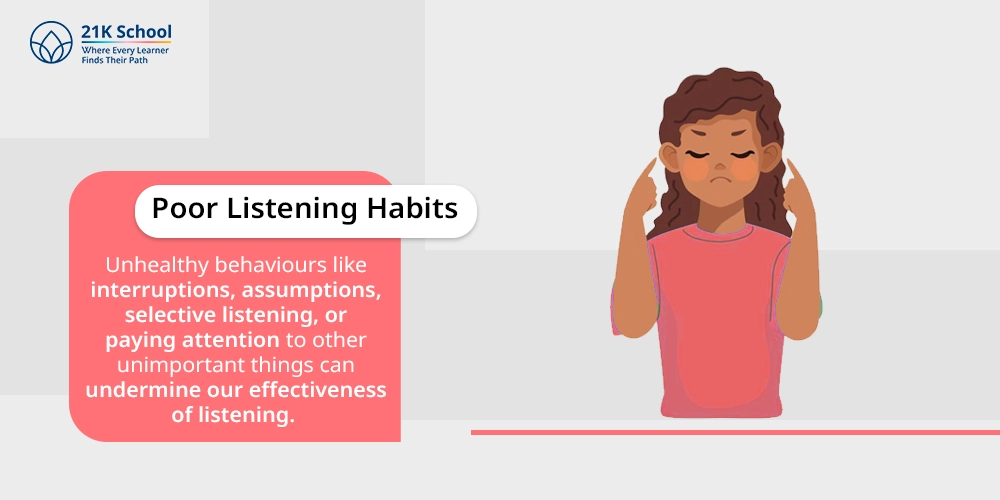 5. Poor Listening Habits