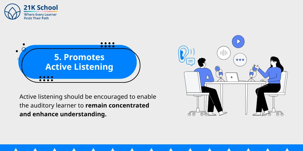 Promotes Active Listening