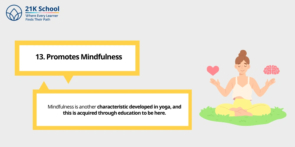 Promotes Mindfulness