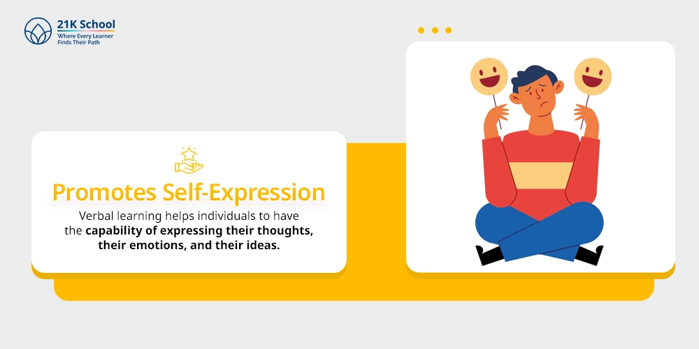 Promotes self expression