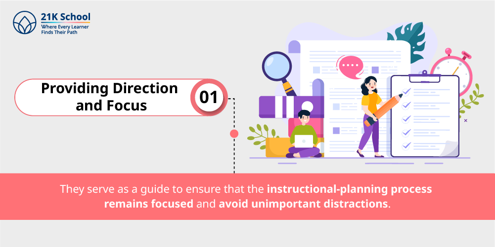 1. Providing Direction and Focus