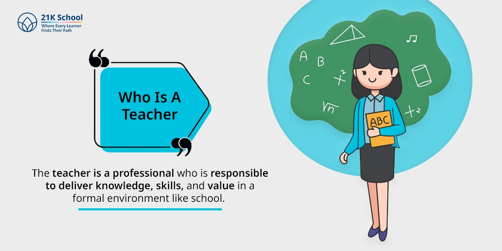 Who Is A Teacher