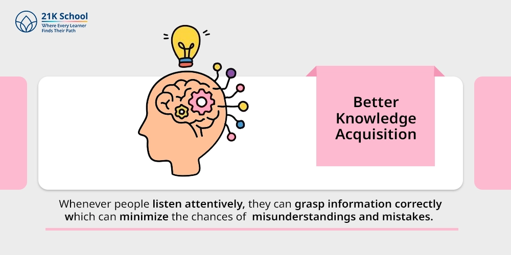 1. Better Knowledge Acquisition