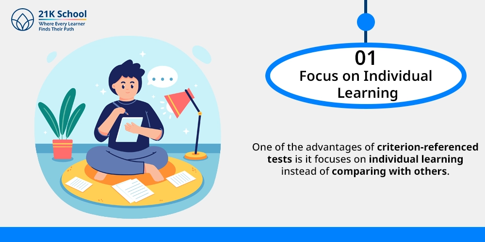 Focus on individual learning