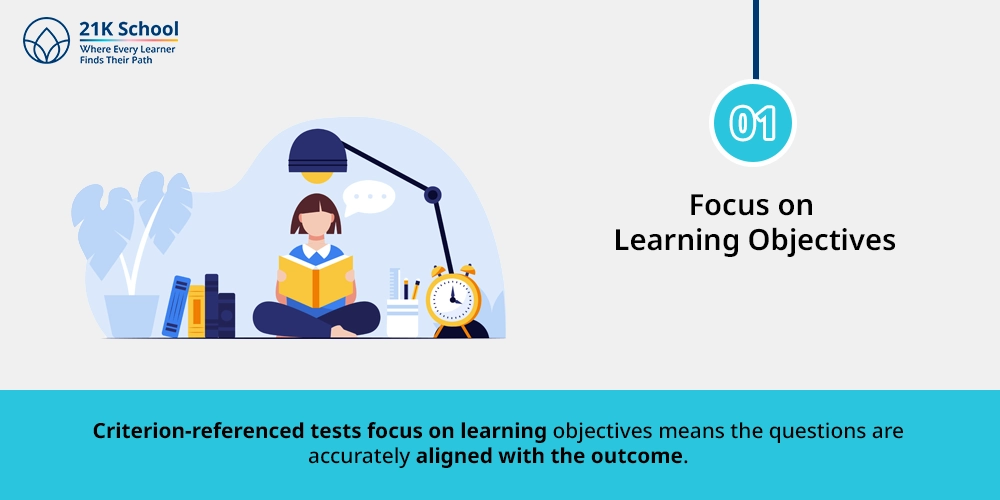 Focus on learning objectives
