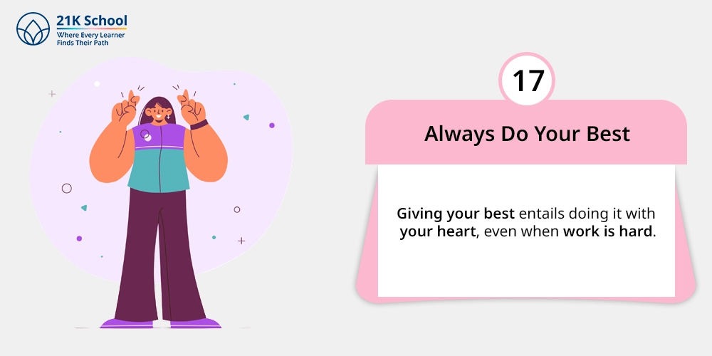 Always Do Your Best