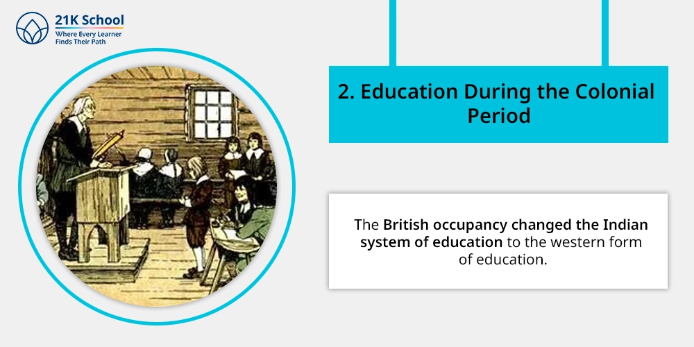 Education During the Colonial Period