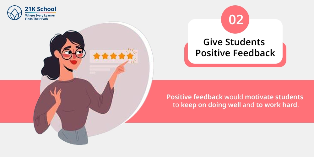 Give Students Positive Feedback