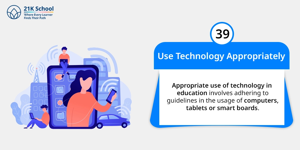 Use Technology Appropriately