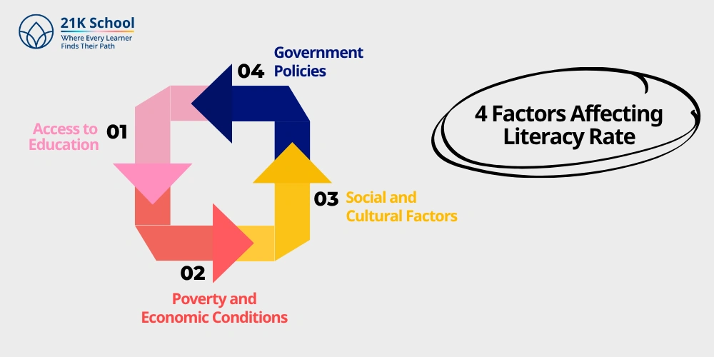 4 Factors Affecting Literacy Rate