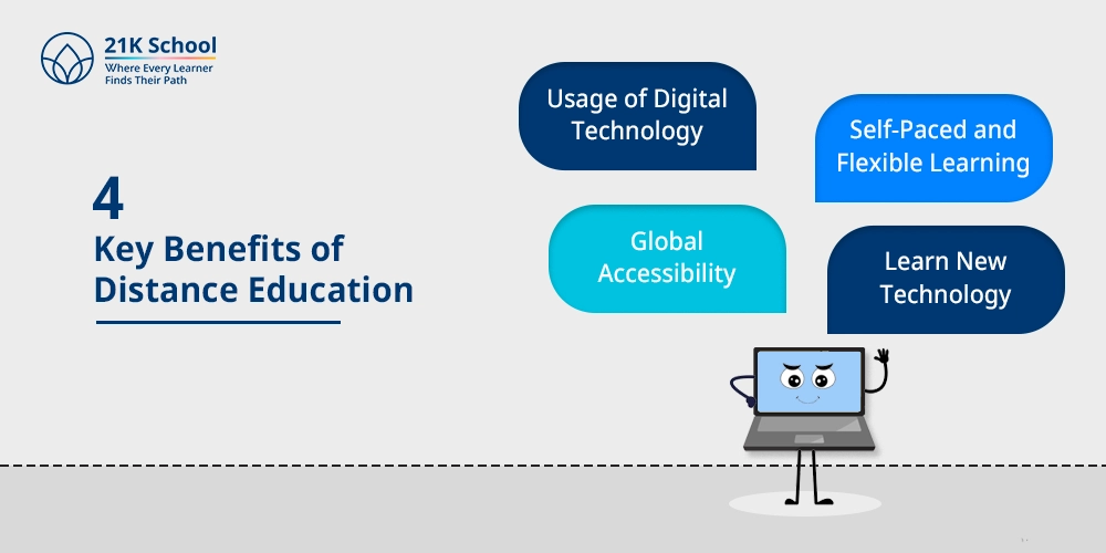 4 Key Benefits of Distance Education