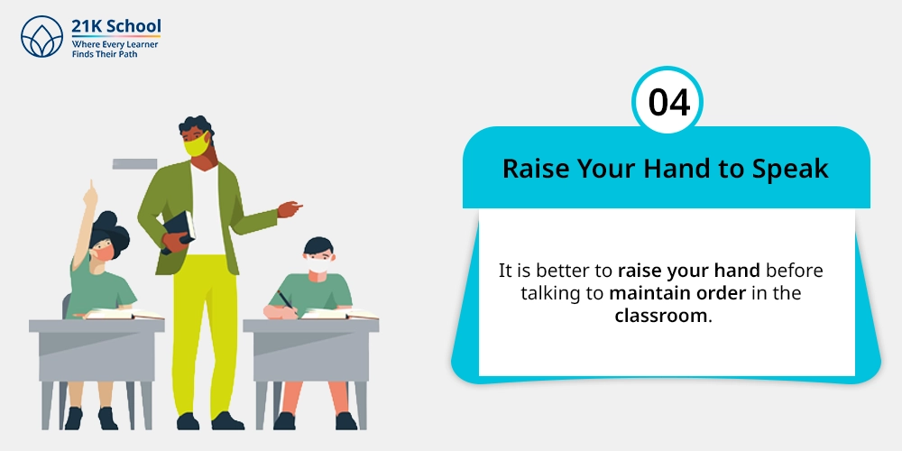 Raise Your Hand to Speak