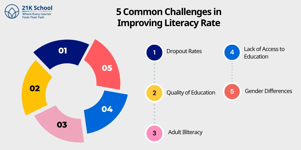 5 Common Challenges in Improving Literacy Rate