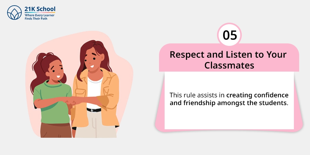 Respect and Listen to Your Classmates