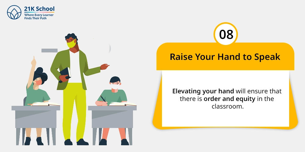 Raise Your Hand to Speak