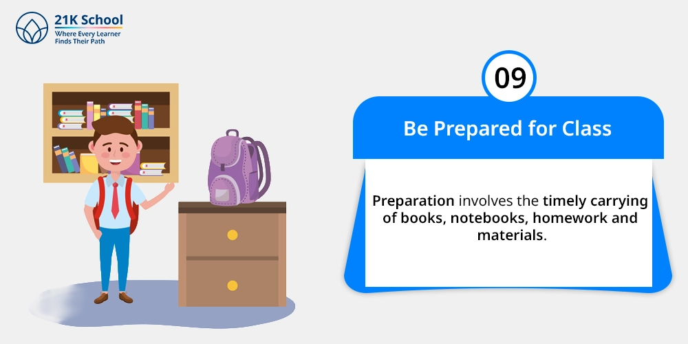 Be Prepared for Class