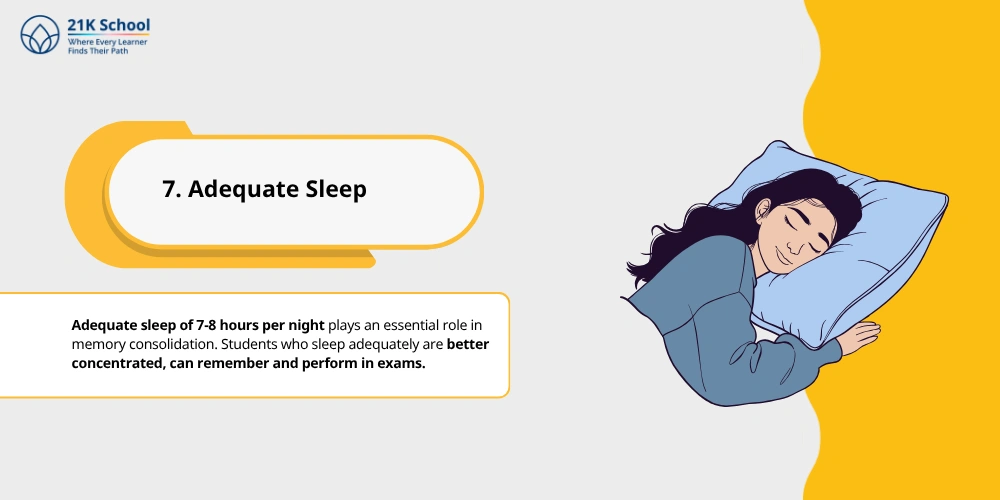 Adequate Sleep