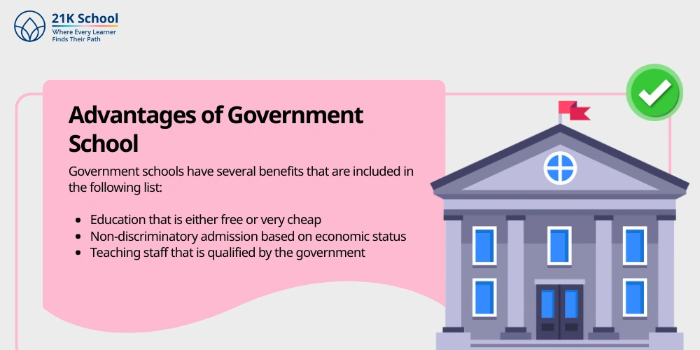 Advantages of Government School