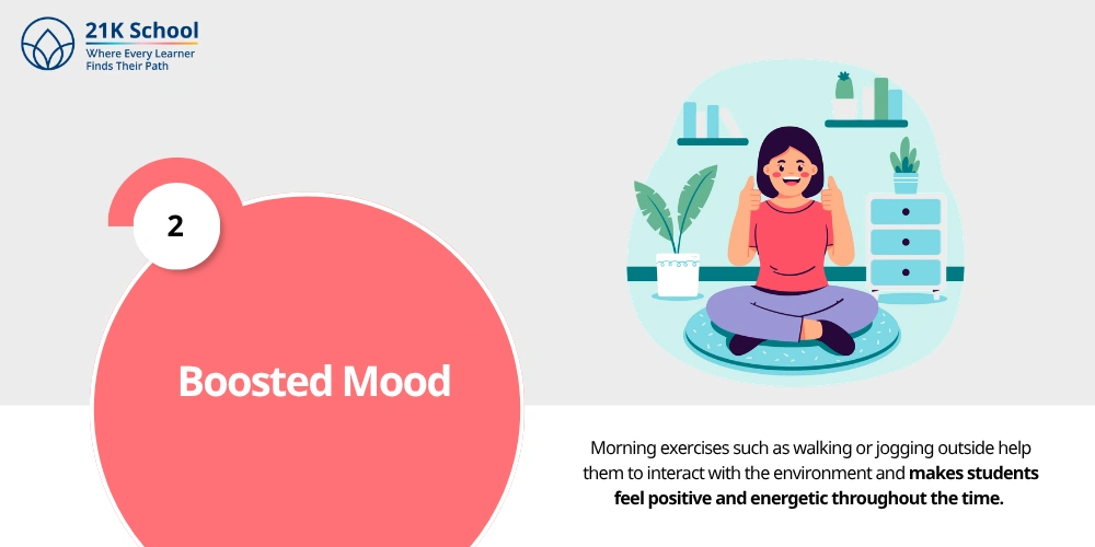 2. Boosted Mood