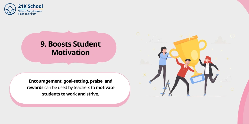9. Boosts Student Motivation