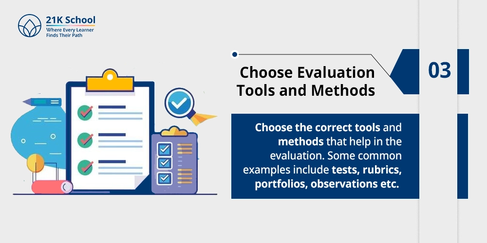 Choose Evaluation Tools and Methods
