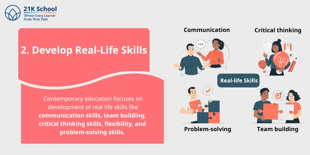 Develop real-life skills